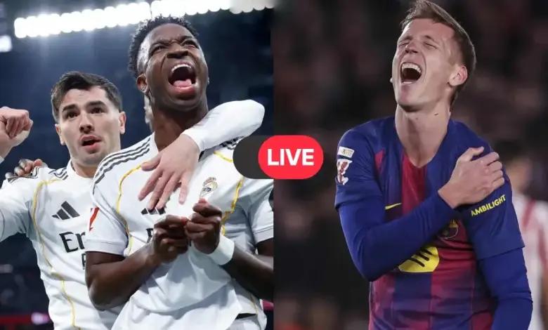 بث مباشر مباراة برشلونة وريال مدريد اليوم في الدوري الإسباني
